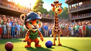 Tiger Plays Cricket! &ndash; Nursery Rhyme for Kids