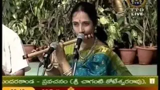 Dr Jayaprada Rammurthy Flute 04 Hindolam SamajaVaragamana T