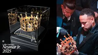 A Coroa de Neymar Jr. | Joia Personalizada por Pedro Yossef para o Leilão do Instituto NJR 2025