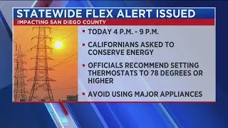 Flex Alert: Californians Asked To Conserve Energy Wednesday