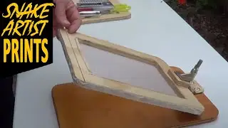 Making a Mini Screen Printer