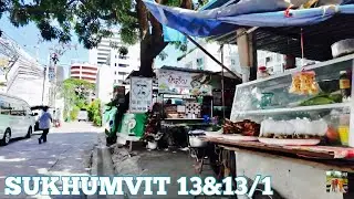 🇹🇭4K | Walking Nana’s Backstreets: Soi Sukhumvit 13 & 13/1| Radisson Suites Bangkok