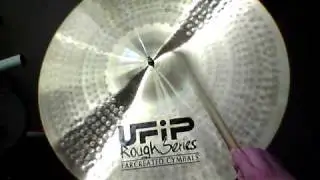 *SOLD*UFIP Rough Series Ride Cymbal - 21