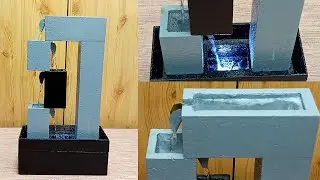 Zigzag Indoor Fountain. Do it yourself.
