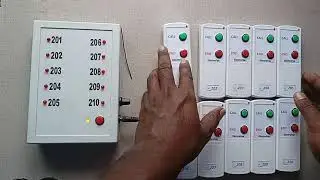 🔔 10-Indicator Wireless Call Bell System | Nurse call system | ElectroFox