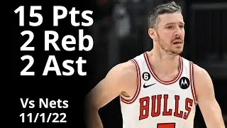 Goran Dragic 15 Pts 2 Ast vs Nets Highlights