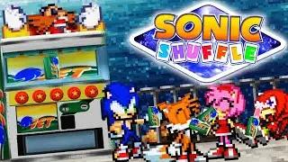 Sonicola Minigame, but it's a Sprite Animation | Sonic Shuffle
