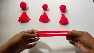 #easy woolen latkan make🏵️🎀#viralvideo #youtube #subscribe