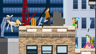 SYMULATOR PRACY NA BUDOWIE W HAPPY WHEELS (Happy Wheels)