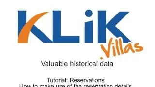 How to make use of reservation details