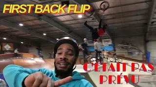 FIRTS BACK FLIP