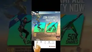 JOIN RAMPAGE PARTY NOW GREANA FREE FIRE 🔥🔥.#shorts
