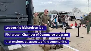 2021 Leadership Richardson Public Safety Day at Richardson PD