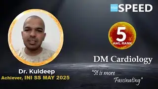 INI SS May 2025, 5th Rank AML | DM Cardiology, Dr Kuldeep., #iniss