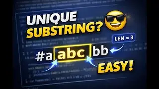 Longest Substring Without Repeating Characters | Sliding Window Explained