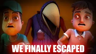 THE ENDING WAS INSANE!... - (Hello Neighbor Search and Rescue VR Finale)