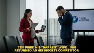 CEO CALLED HER BARREN    SHE ARRIVED WITH TWINS AND PROOF