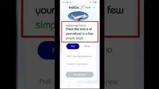 Indigo refund status check | how to check indigo refund status