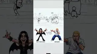 Rap god vs vampire ai #animated #viral #viral short #trending shorts #video #eminem