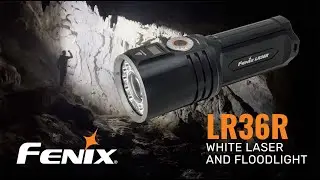Fenix LR36R White Laser Flashlight with 10,000 Lumen Floodlight