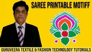 Printing design | Screen print motiff design | Block prinring design | Saree print design