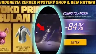 FF Indonesia Server 😱 Today&rsquo;s Mystery Shop + NEW Katana Skin! | New Event Today