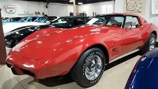 1977 Corvette *22K DOCUMENTED ORIGINAL MILES, RARE TWO TONE INTERIOR*
