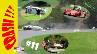 Hillclimb Motorsport Crash 11 | Whoops Rollovers Mistakes Accidents Damage Havoc Spectacle | 2024
