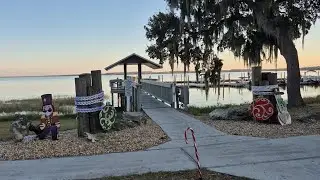 Sun Lake Estates Sunset: Pickleball and Fish Talk!