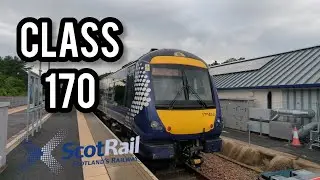 ScotRail class 170 Borders line **full journey** from Tweedbank to Edinburgh  