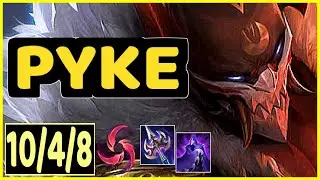 PYKE VS RELL - 10/4/8 KDA SUPPORT GAMEPLAY MASTER I