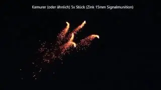 Zink Feuerwerk 15mm Signalmunition alle Neuheiten 2016