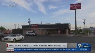 Video shows Wendy's employee touching food without gloves