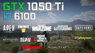 GTX 1050 Ti - i3 6100 in 2021 - Test in 12 Games