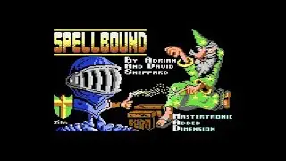 Spellbound (complete walkthrough, 8bit Atari)
