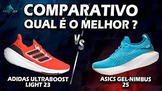 ULTRABOOST LIGHT 23 ou NIMBUS 25 - Qual deles é melhor?