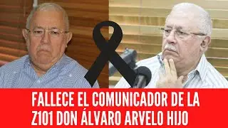 FALLECE EL  COMUNICADOR DE LA Z101 DON &Aacute;LVARO ARVELO HIJO