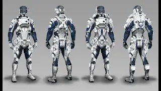 Human Male Soldier. Gold SOLO Mass Effect Andromeda Multiplayer BUILD GUIDE