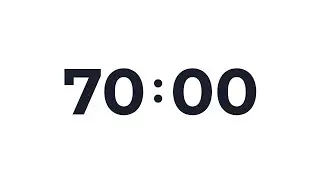 70 Minute Timer