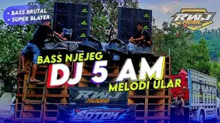DJ BASS NJEJEK 5AM MELODY ULAR &bull; RWJ MUSIC