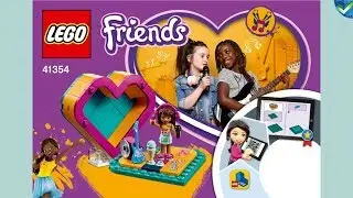 41354 Andrea's Heart Box LEGO&reg; Friends Manual at the Brickmanuals Instruction Archive