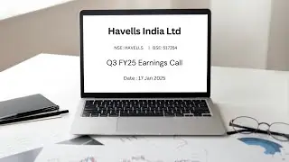 Havells India Q3FY25 Concall | Earnings Conference Call Q3 Results 2025 Latest Share News
