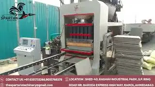 Best Fly Ash Brick Making Machine 2025 | Automatic Paver Block Machine | THE SPARTAN&nbsp;MACHINERY