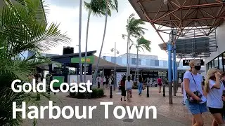 [4K] Best Walking on Harbour Town outlets, Gold Coast