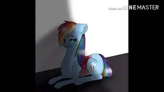 MLP-She can`t fly anymore(Speed Paint)[little gore13+]
