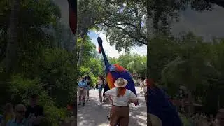 #WaltDisneyWorld #AnimalKingdom #Kevin #UP #Pixar #MeetAndGreet #DisneyCharacters #Fly #Shorts