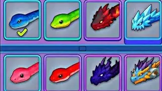 SNAKE CLASH ! io 🐍 MAX LEVEL ! EPIC SNAKE CLASH ! io🐍 BEST GAME EP 45