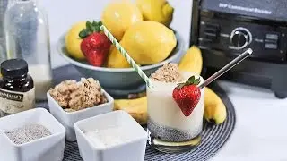 Cleanblend Lemon Chia Smoothie Parfait