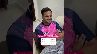 RR FANS TODAY😂😭 #ipl2025 #rajstanroyals #funny #hallabol #sanjusamson #gtvsrr