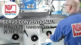 KNUTH Servomill&reg; UWF 1200 - Milling head in HURON design, large work area + extended functions